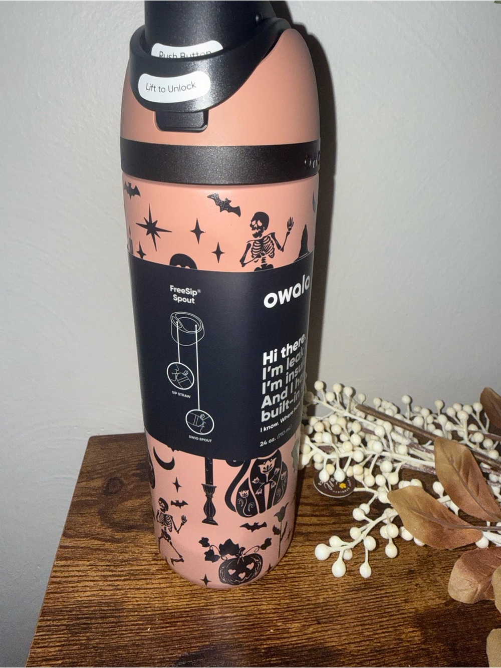 Owala 24 oz fright and delight